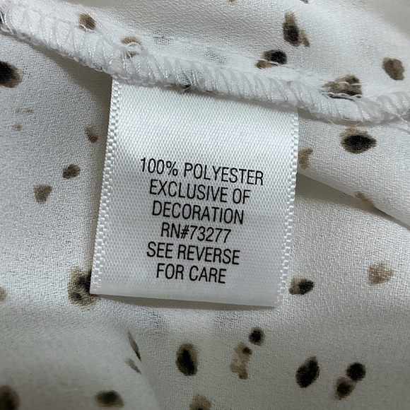 Apt. 9 Cream and Black Women's Top - Picture 11 of 11